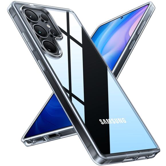 TORRAS Clear case for Samsung Galaxy S25 UltraGuardian Shockproof Non-Yellowing - Picture 2 of 10